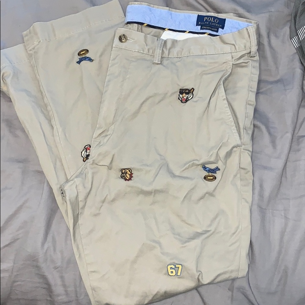 Polo Ralph Lauren Patterned Slim Fit Pants